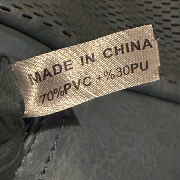 Baby Blue Backpack Purse - Picture 7 of 7